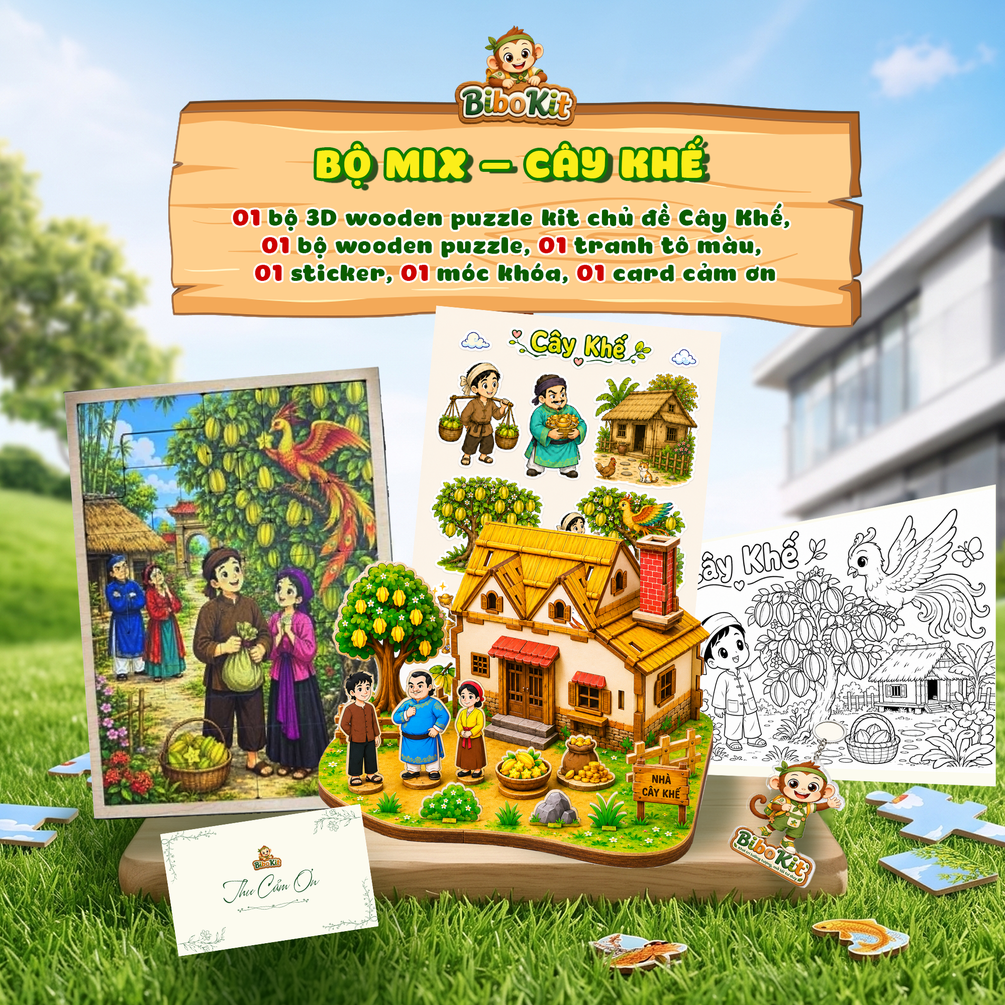 Bộ Mix – Cây khế